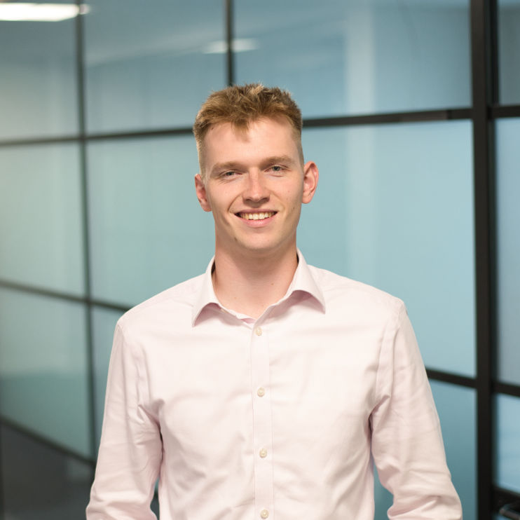 A Corporate Headshot of a male business manager taken by JPH headshots